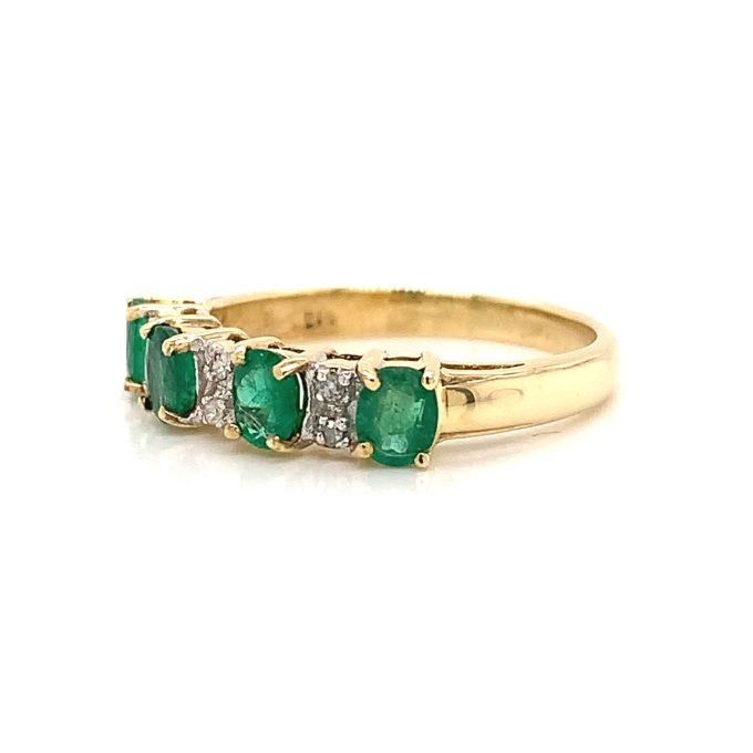 Emerald and Diamond Ring - Image 2