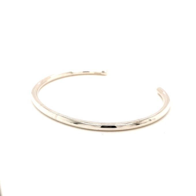 Silver Narrow Cuff - Image 3