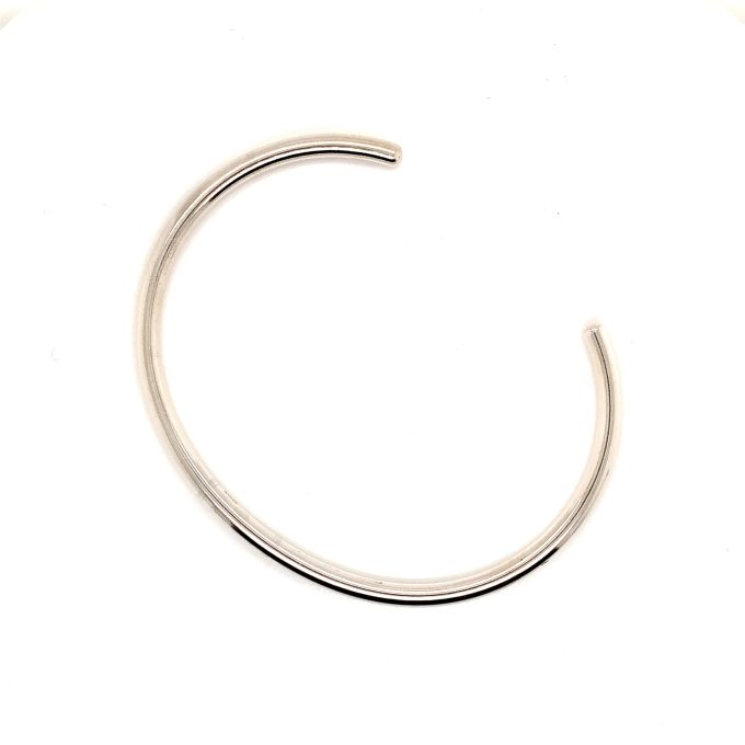 Silver Narrow Cuff - Image 2