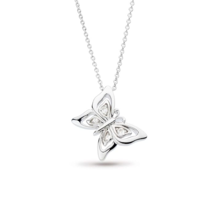 Kit Heath Topaz Butterfly Necklace