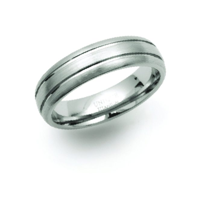Unique Titanium Ring