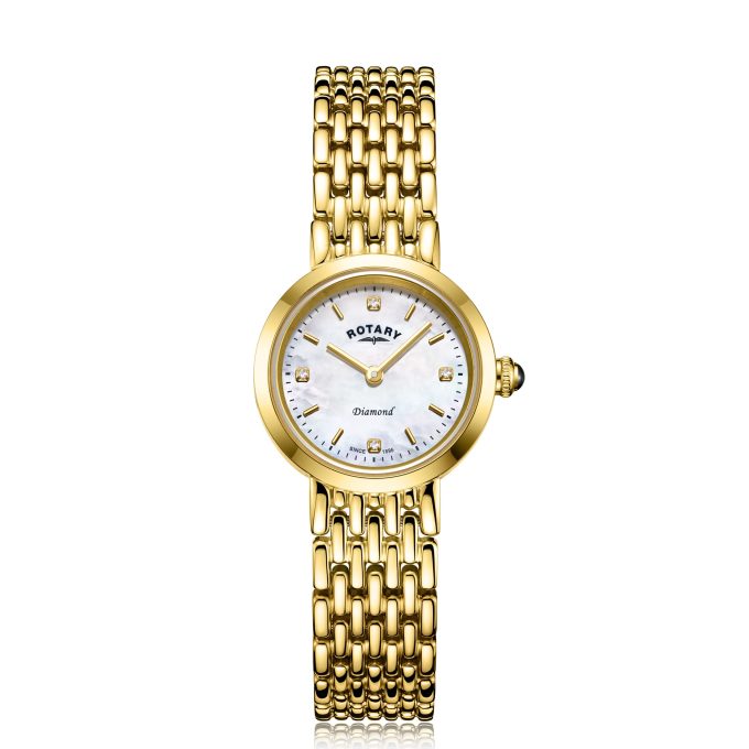 Rotary Gold Diamond Ladies Watch LB00900/41/D