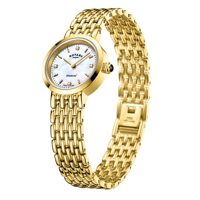 Rotary Gold Diamond Ladies Watch LB00900/41/D - Image 2