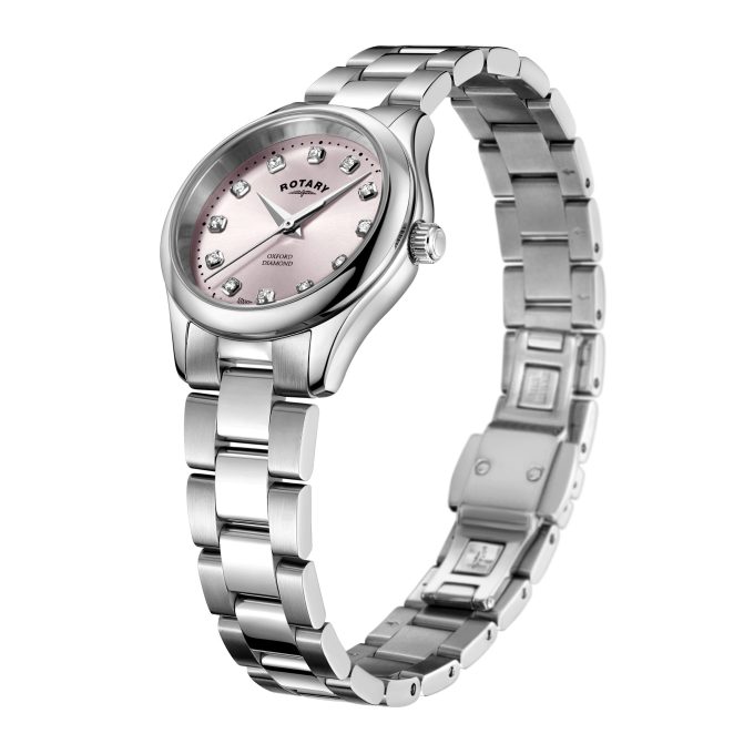 Rotary Oxford Ladies Diamond Watch LB05092/07/D