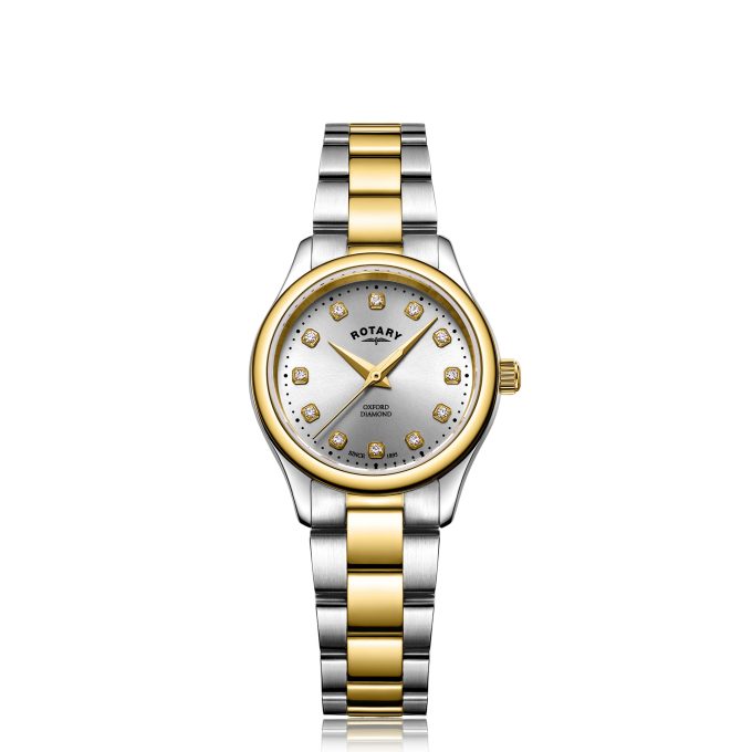 Rotary Oxford Ladies Diamond Watch LB05093/44/D