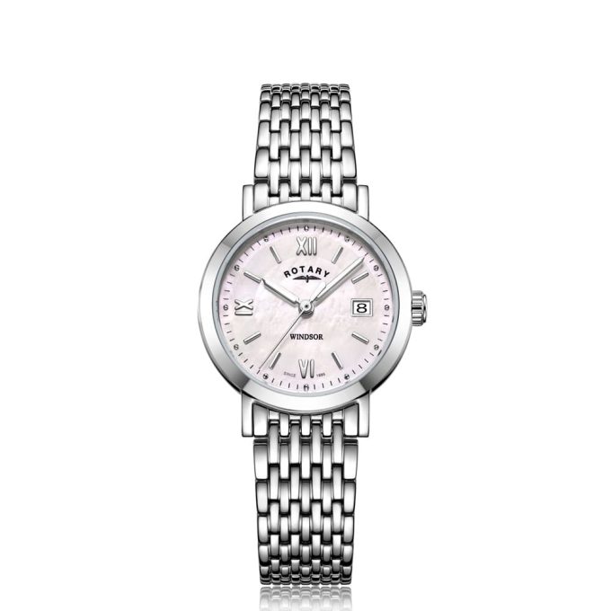 Rotary Windsor Ladies Mother of Pearl Watch LB05300/39