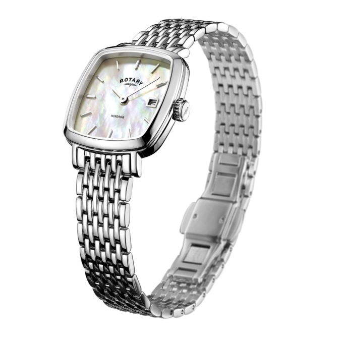 Rotary Windsor Ladies Mother of Pearl Watch LB05305/07