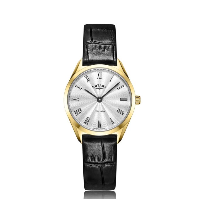 Rotary Ultra Slim Gold Ladies Watch LS08013/01