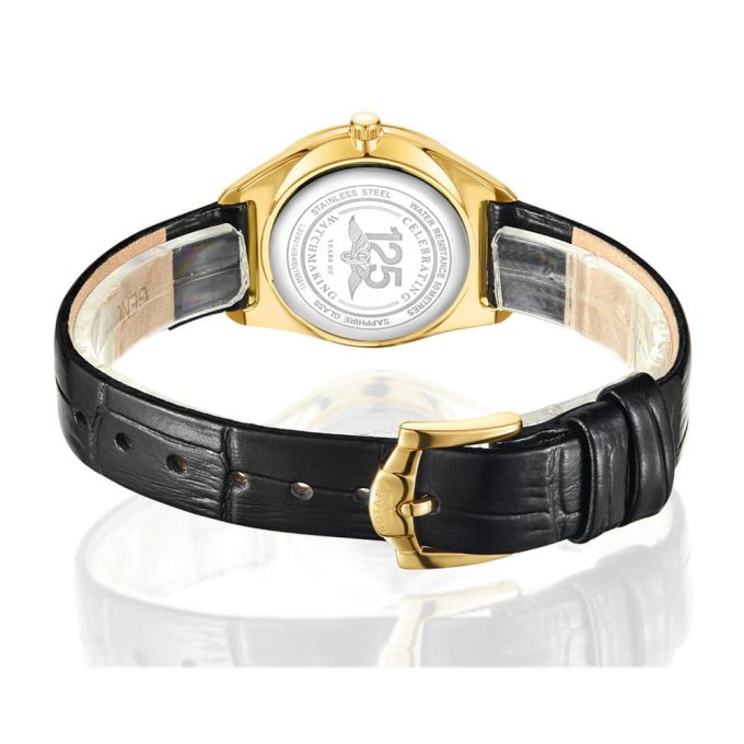 Rotary Ultra Slim Gold Ladies Watch LS08013/01 - Image 3