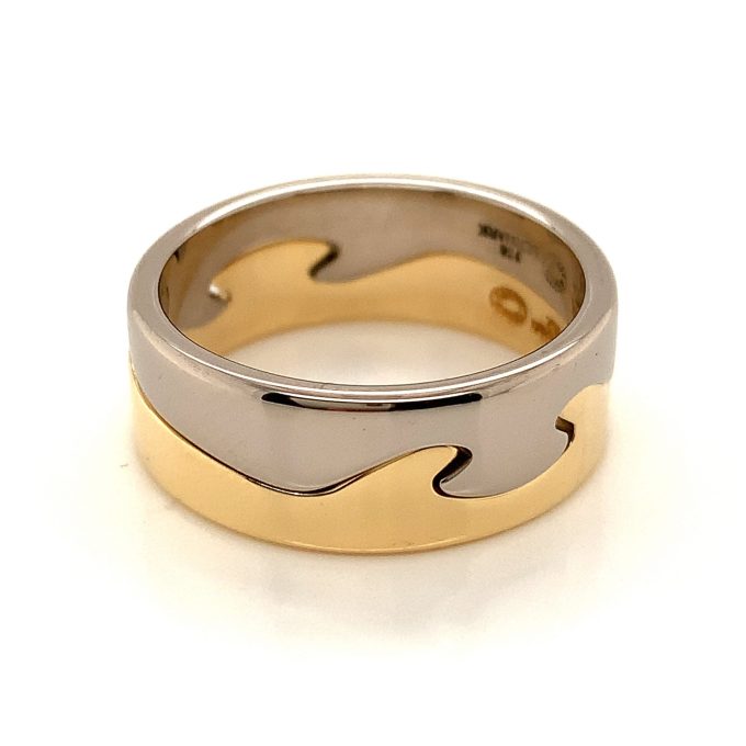 Georg Jensen 18ct Fusion Ring - Size 58
