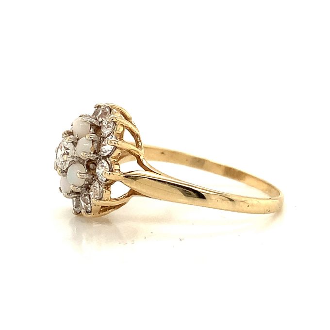 Opal and CZ Ring - Image 3