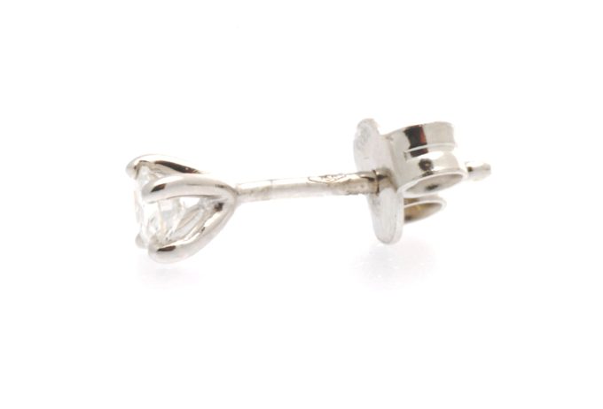 0.33ct Diamond White Gold Stud Earrings