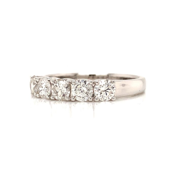Five Diamond Eternity Ring - Image 4