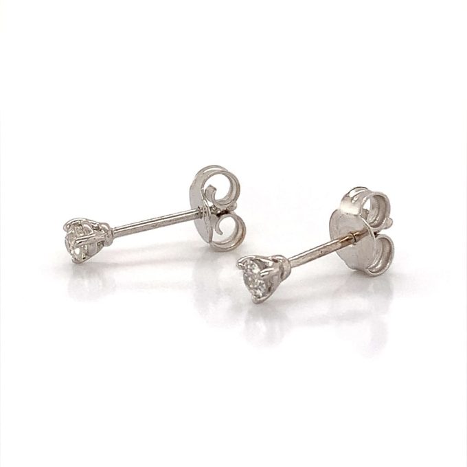 0.20ct Diamond Stud Earrings - Image 2