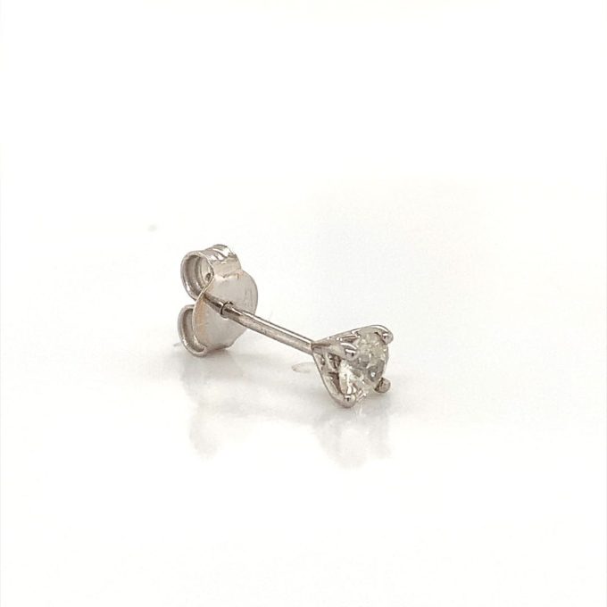 0.45ct Diamond Stud Earrings - Image 2