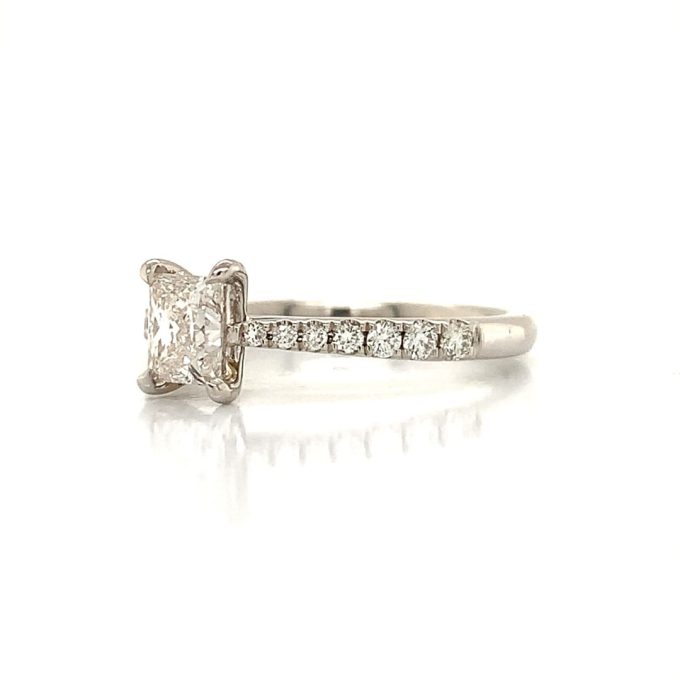 0.50ct Princess Cut Diamond Ring - Image 3