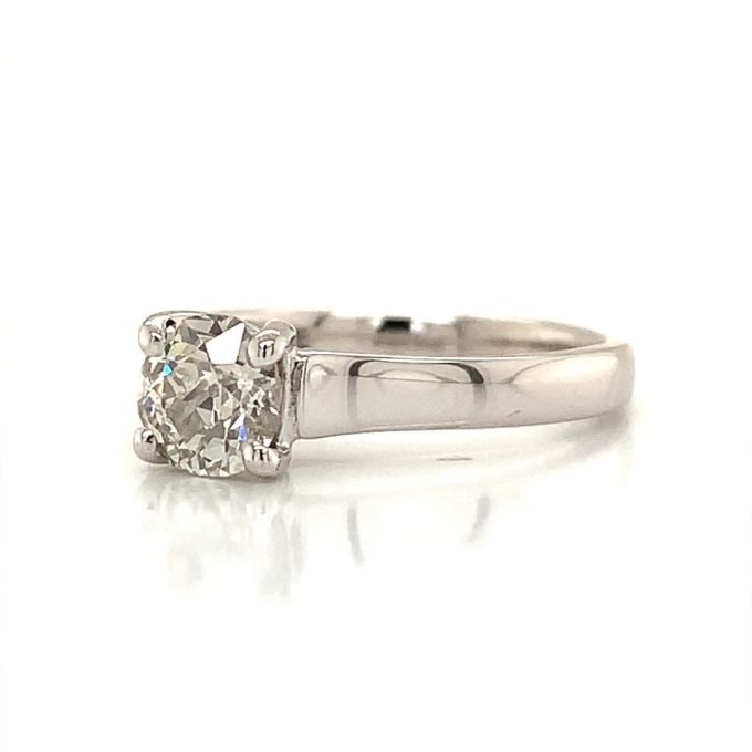 0.75ct Old Cut Diamond Solitaire Ring - Image 3