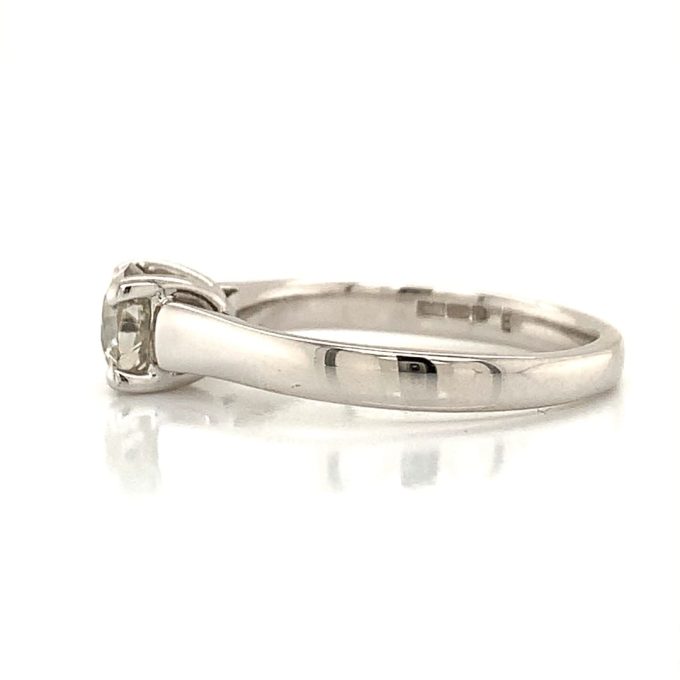0.75ct Old Cut Diamond Solitaire Ring - Image 2