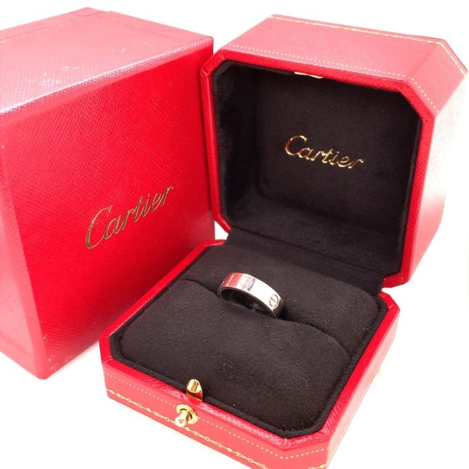 Cartier White Gold LOVE Ring - Image 2