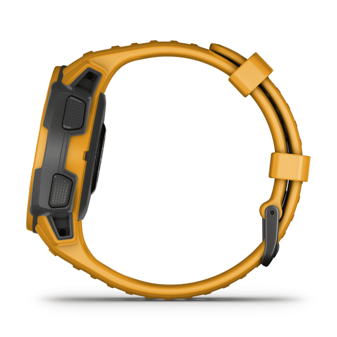 Garmin Instinct Solar GPS Sunburst Yellow Watch - Image 5