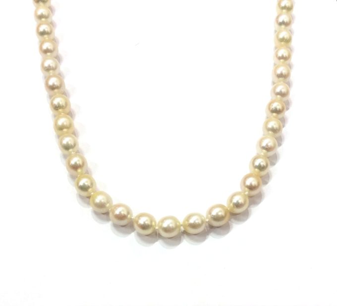 Cultured Pearl Necklace - Image 2
