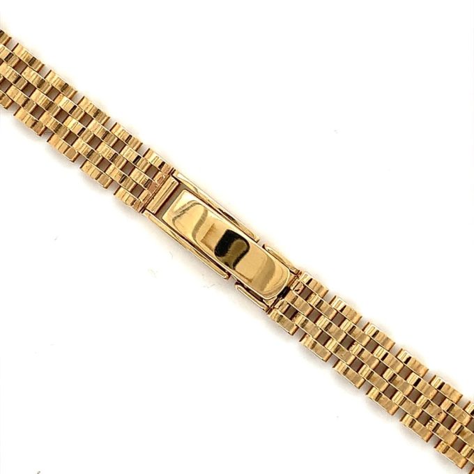 9ct Gold Ladies Watch Bracelet - 12mm