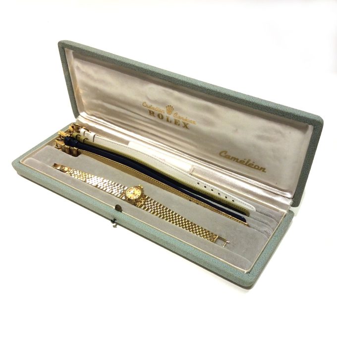 Ladies Rolex 18ct Gold Orchid Cameleon 1960's Watch - Image 10