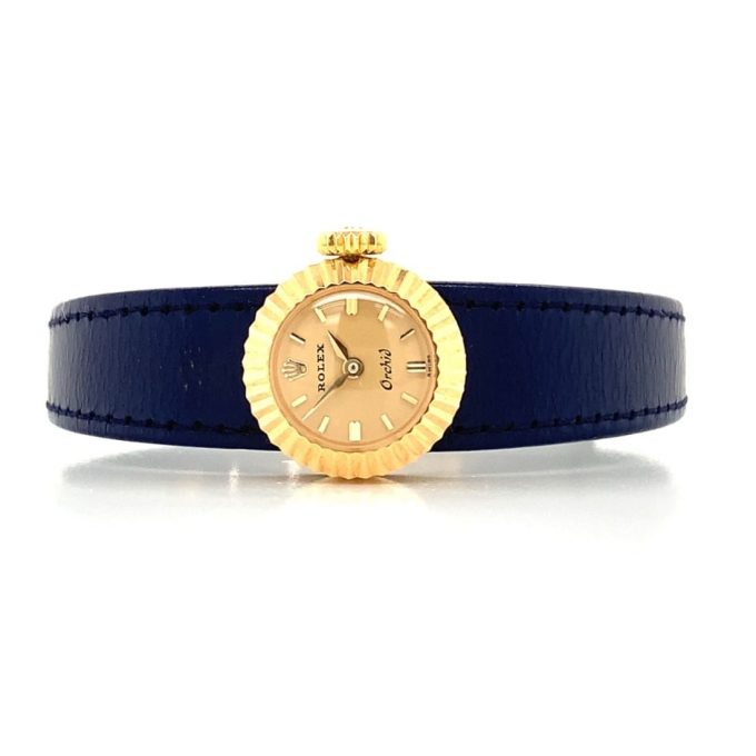 Ladies Rolex 18ct Gold Orchid Cameleon 1960's Watch - Image 8