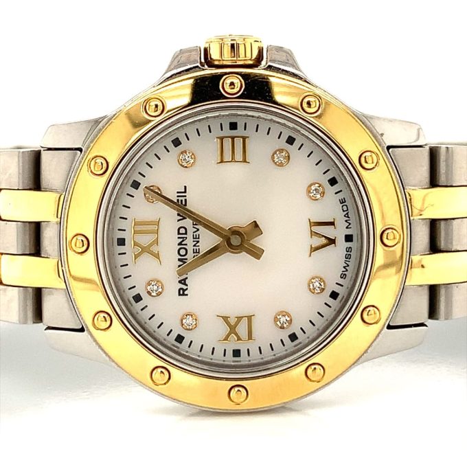 Raymond Weil Ladies Gold & Steel Tango Watch 5799-STP-00995 - Image 4