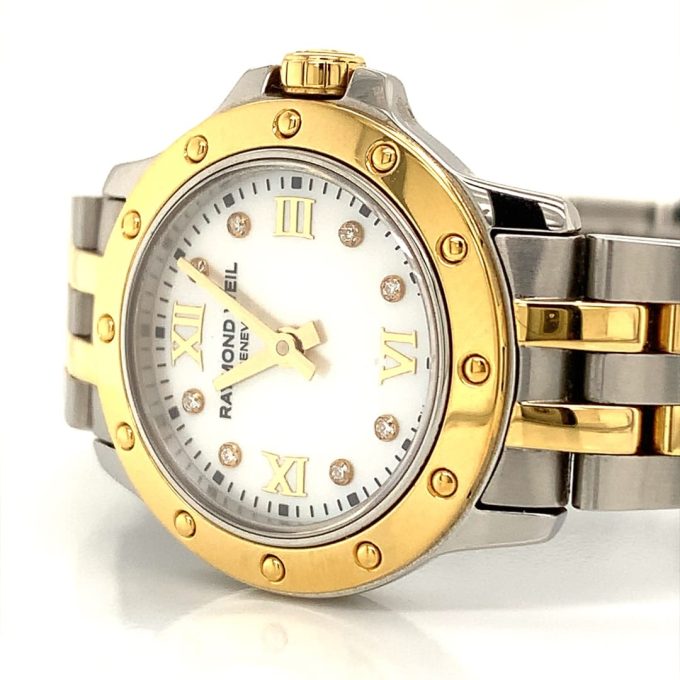 Raymond Weil Ladies Gold & Steel Tango Watch 5799-STP-00995 - Image 3