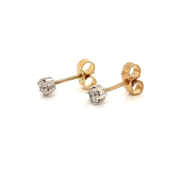 0.28ct Diamond Stud Earrings - Image 2