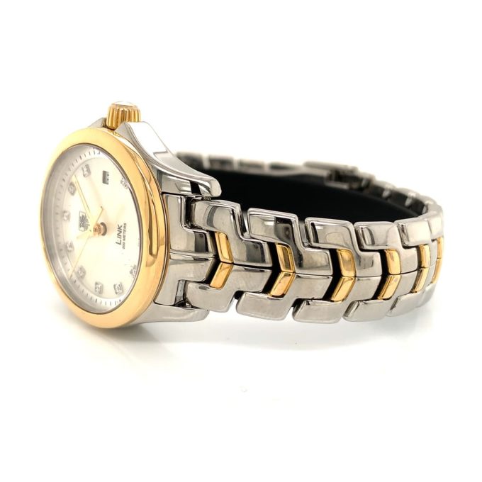 Tag Heuer Ladies Diamond Dial Link Watch WJF1353 - Image 4