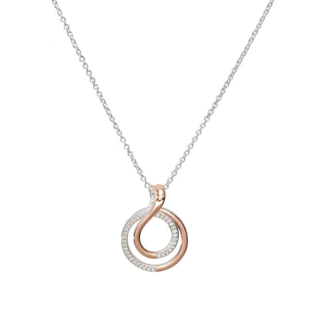Unique Loop Pendant Necklace