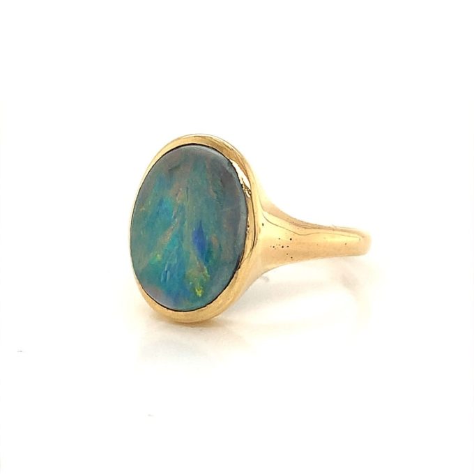 18ct Gold Opal Ring - Image 3