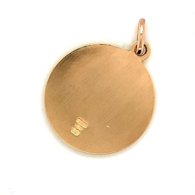 9ct Gold St. Christopher - 20 mm - Image 2
