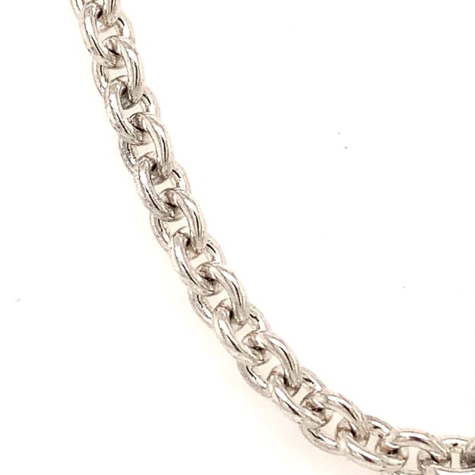 Silver Trace Link Chain - 19 Inch - Image 2