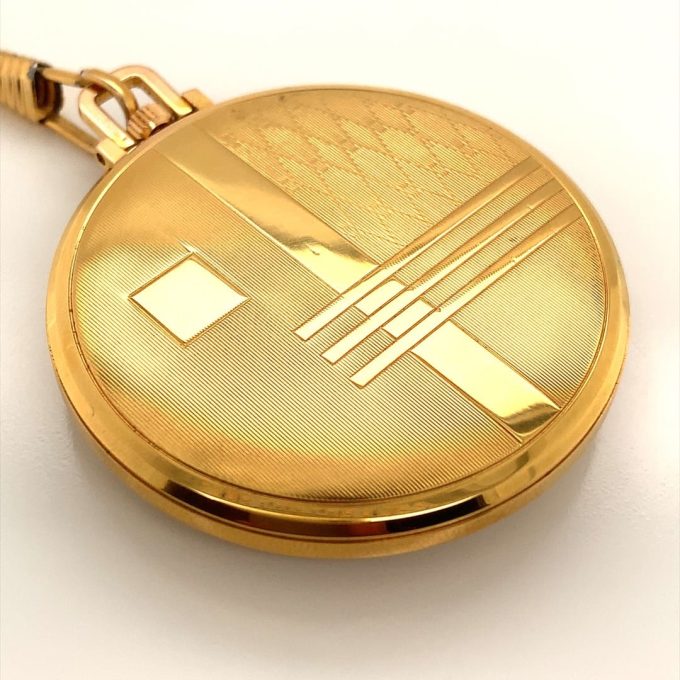 Oris 1975 Gold Plate Pocket Watch - 3271/2 - Image 4