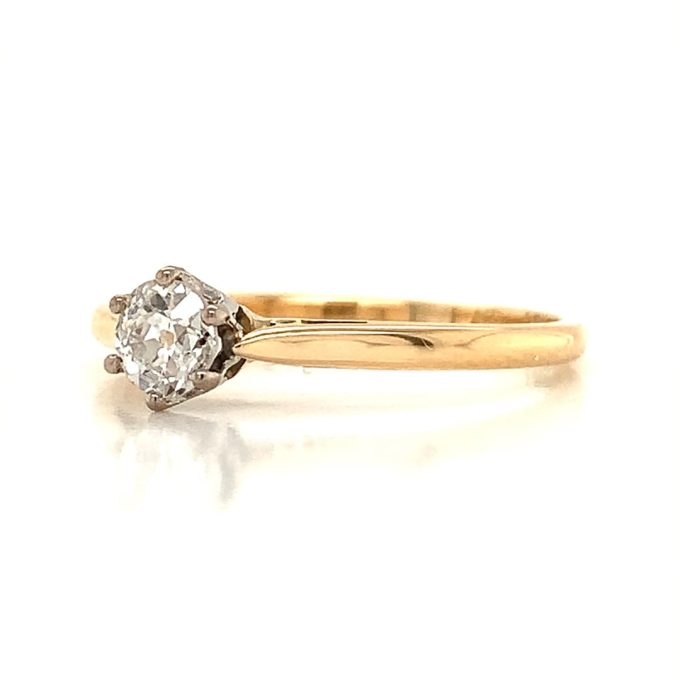 Vintage 0.30ct Diamond Solitaire Ring - Image 2