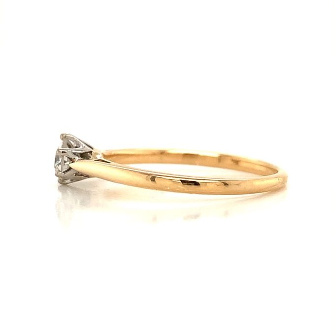 Vintage 0.30ct Diamond Solitaire Ring - Image 3