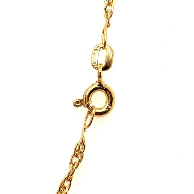 9ct Yellow Gold Prince of Wales Link Chain - 18" - Image 2