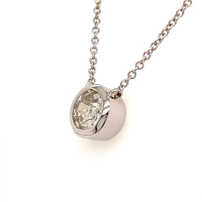 0.50ct Diamond Solitaire Necklace - Image 2