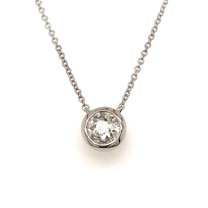0.50ct Diamond Solitaire Necklace
