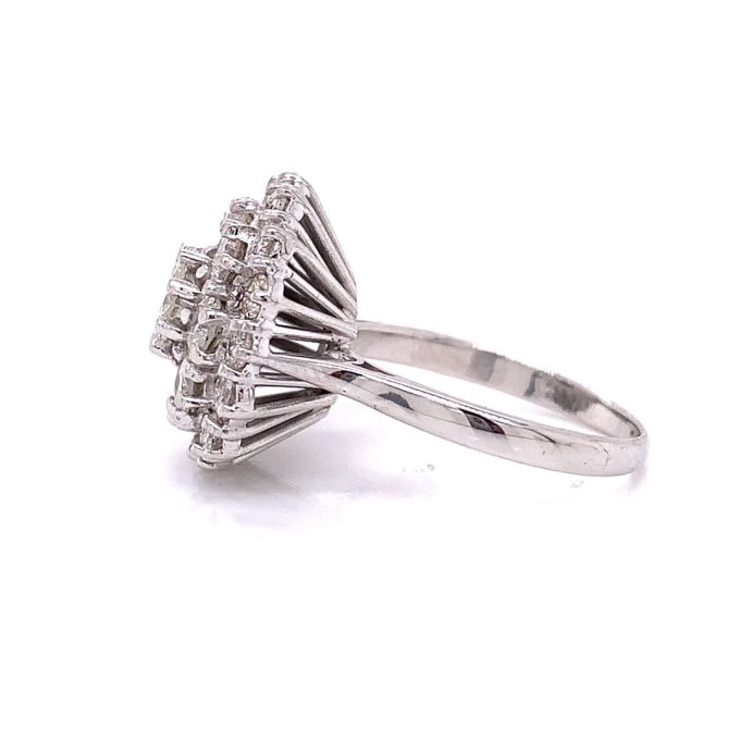 3.00ct Diamond Cluster Dress Ring - Image 2