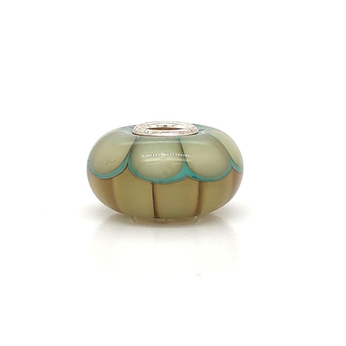 Trollbead - Aqua Edge Pumpkin