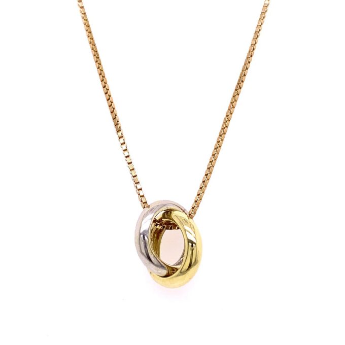 Multi Tone Gold Necklace