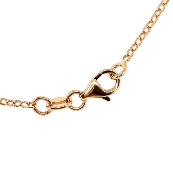 Linked Pendant Gold Necklace - Image 3