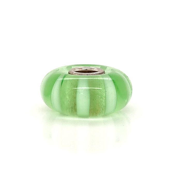 Trollbead - Light Green Stripe