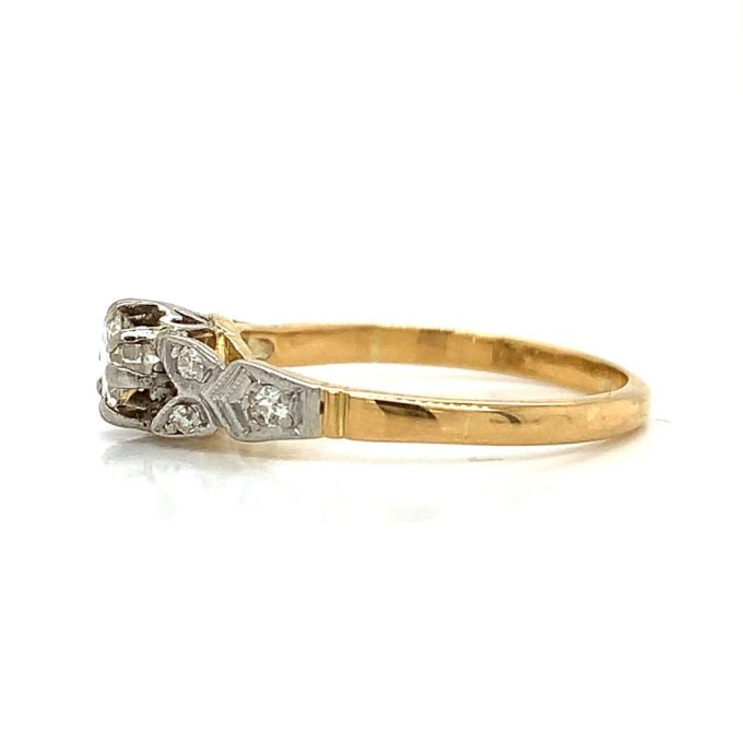 Vintage 0.40ct Diamond Solitaire Ring - Image 3