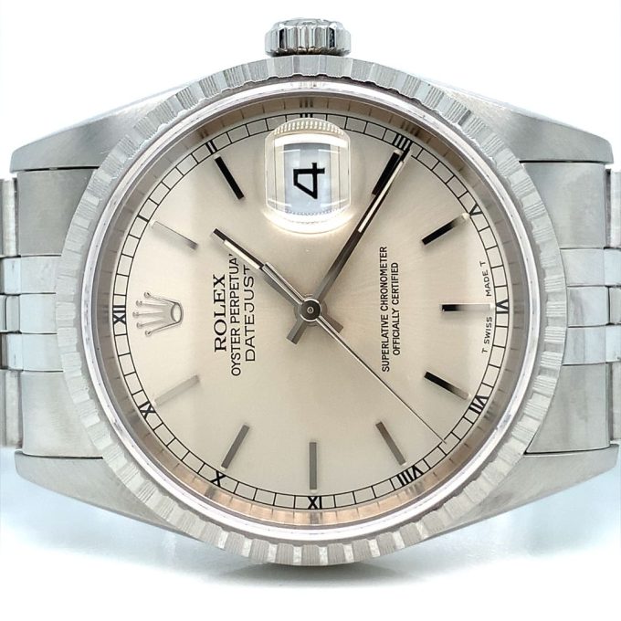 Rolex DateJust 36 'Silver Lining' Watch - Image 4