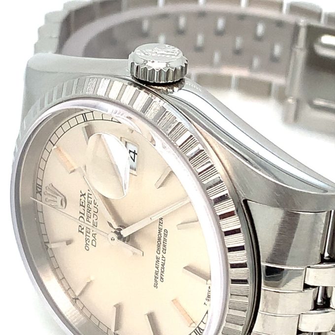 Rolex DateJust 36 'Silver Lining' Watch - Image 3